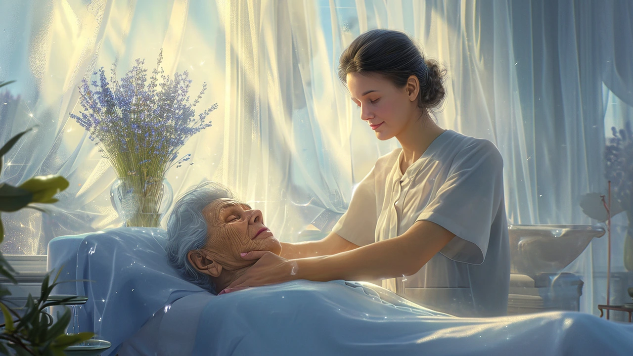 Heilsame Berührung: Ein umfassender Leitfaden zur Palliativmassage